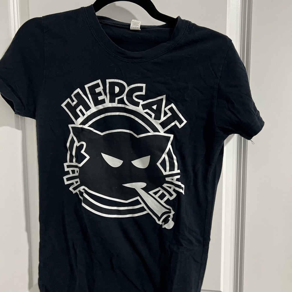Black Hepcat Graphic T-Shirt